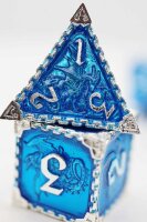Oceanus Dragon Metal RPG Dice Set (7)