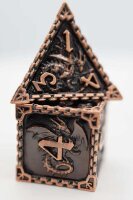 Copper Dragon Metal RPG Dice Set (7)
