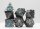 Cybernetic Arrow Metal RPG Dice Set (7)