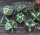 Elvish Royal Arrow Metal RPG Dice Set (7)