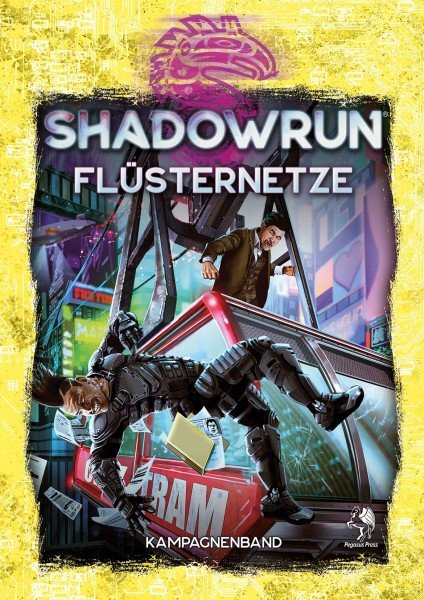 Shadowrun: Flüsternetze (Hardcover) (DE)