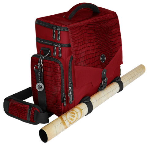 ENHANCE Tabletop Adventurers Travel Bag Red