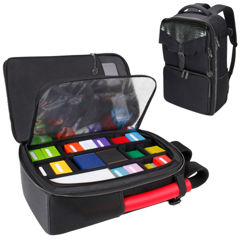 ENHANCE Tabletop Collectors Edition Card Storage Backpack Black