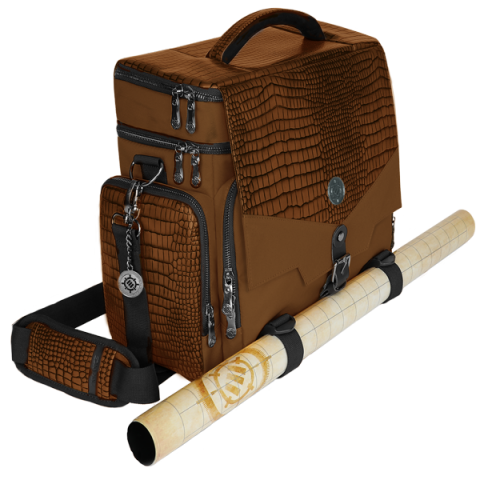ENHANCE Tabletop Adventurers Travel Bag Brown