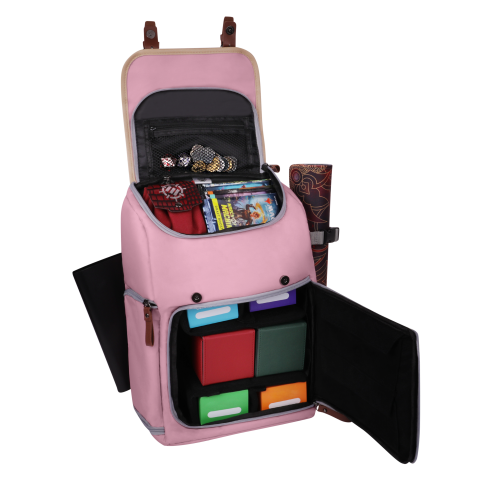 Card Backpack Pink