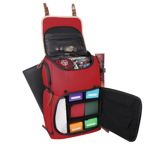 Card Backpack Red