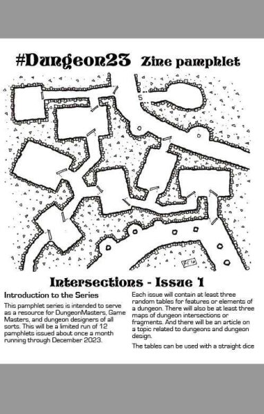 Dungeon23 Pamplet Zone #1 - Intersections (EN)