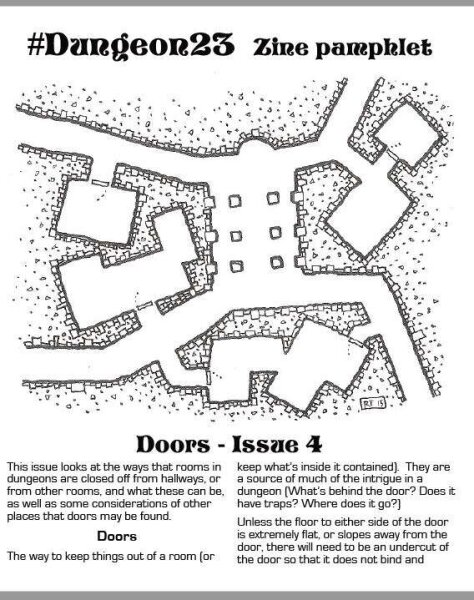 Dungeon23 Pamplet Zone #4 - Doors (EN)