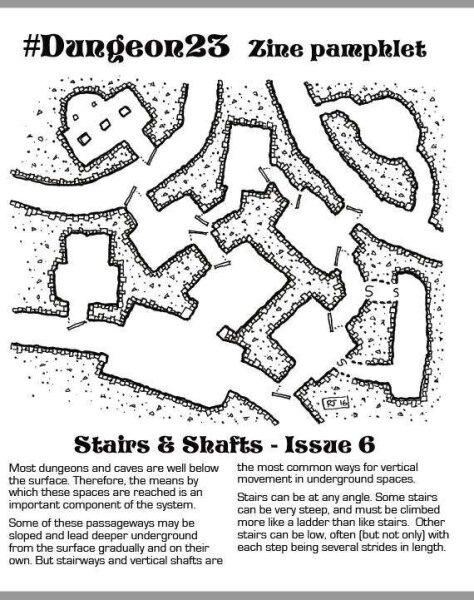 Dungeon23 Pamplet Zone #6 - Stairs & Shafts (EN)
