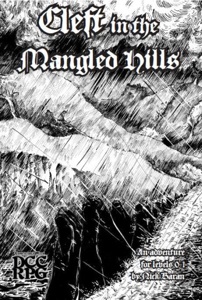 DCC RPG: Cleft in the Mangled Hills (EN)