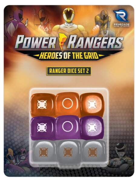 Power Rangers - Heroes of the Grid: Dice Set 2 (EN)