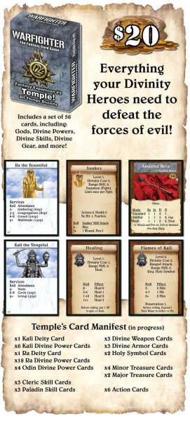 Warfighter Fantasy: Expansion 5 Temple (EN)