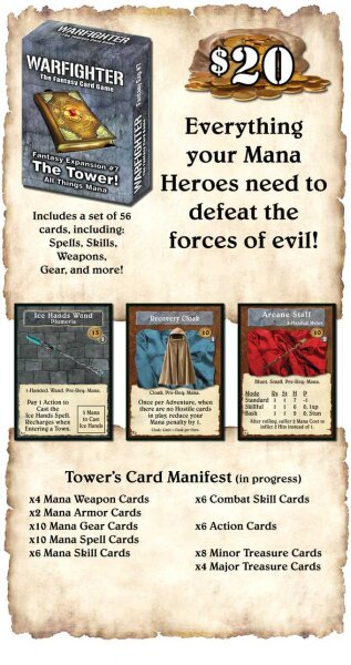Warfighter Fantasy: Expansion 7 The Tower (EN)
