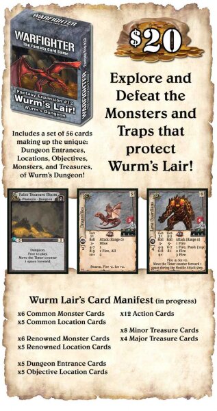 Warfighter Fantasy Expansion 12 Wurms Lair (EN)