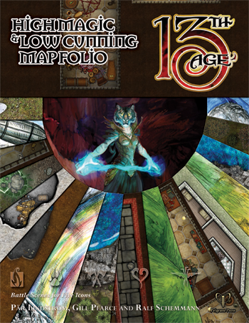 13th Age: High Magic & Low Cunning Map Folio (EN)