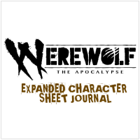 Werewolf: The Apocalypse RPG - Expanded Character Sheet...