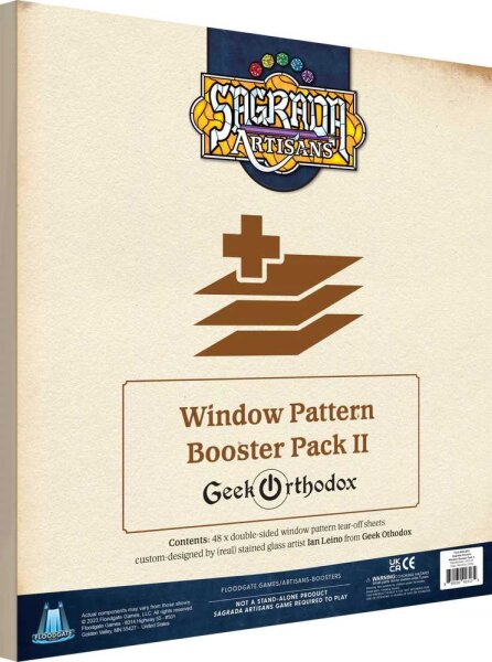 Sagrada Artisans: Window Booster Pack II Geek Orthodox (EN)