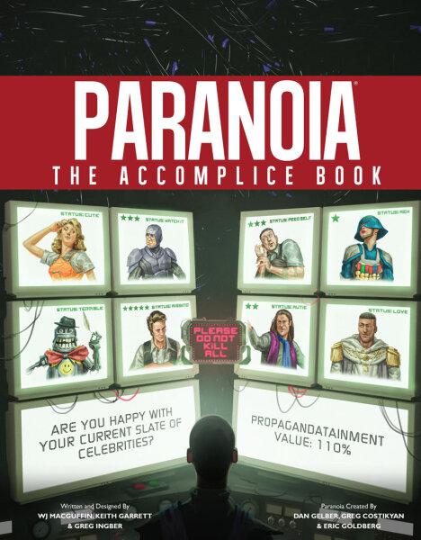 Paranoia RPG: The Accomplice Book (EN)