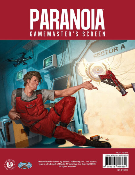 Paranoia RPG: GM Screen (EN)