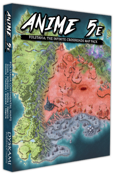 Anime 5E RPG: Folstavia Map Pack (EN)