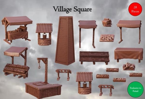 Terrain Crate: Village Square