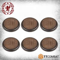Carnevale: 50mm Wooden Plank Bases