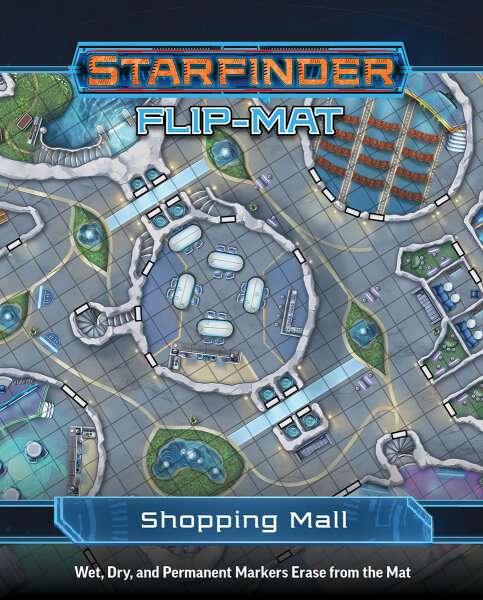 Starfinder RPG: Flip-Mat - Shopping Mall (EN)