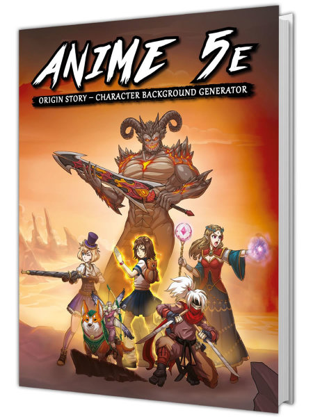 Anime 5E RPG: Origin Story (EN)