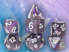 RPG Dice Set (7) Treasure Series Amethyst (EN)