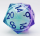 33mm Sharp Edge Liquid Core D20 Fairy Dust
