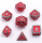 Mini Behemoth Metal Dice Set-Brushed Red (7)
