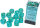 Chessex Borealis 16mm d6 Teal/gold Luminary Dice Block (12 dice)