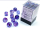 Chessex Nebula 12mm d6 Nocturnal/blue Luminary Dice Block (36 Dice)