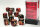 Chessex Dice Sets Black-Red/Gold Gemini 16mm d6 (12)