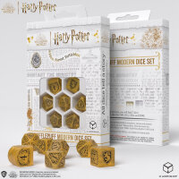 Harry Potter: Hufflepuff Modern Dice Set Yellow (7)