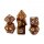 Würfelset Pearl: Copper (7)