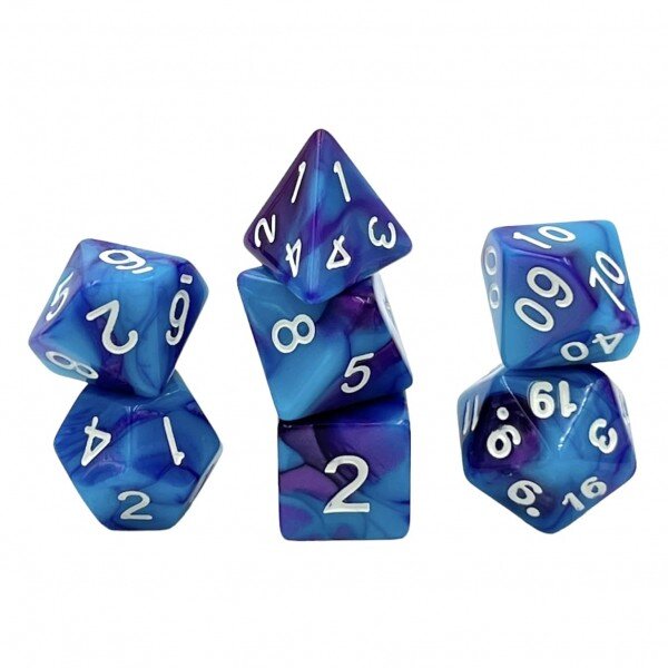Würfelset Racing: Blueberry (7)