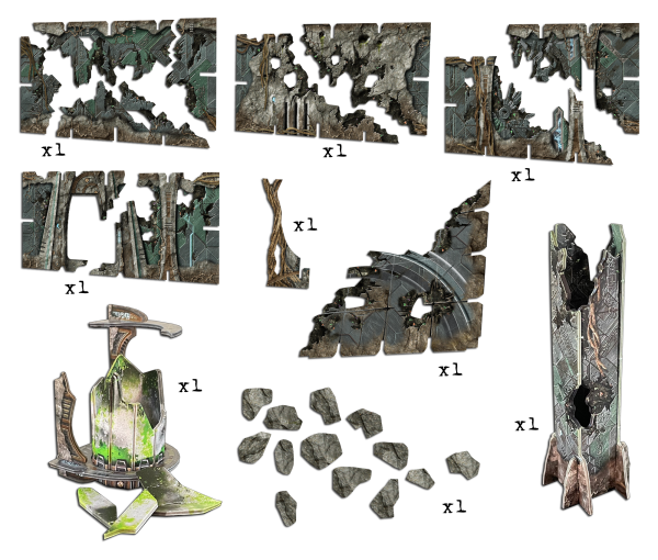 Alien Catacomb Ruins