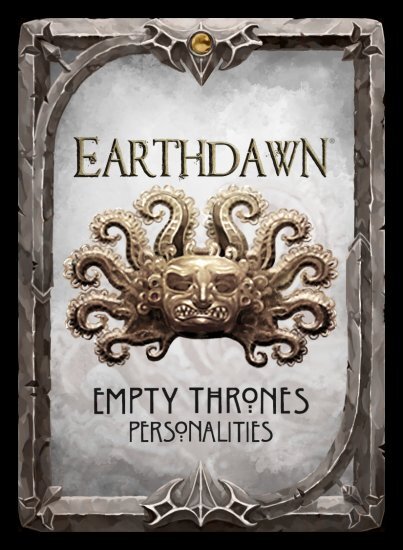 Earthdawn RPG: Empty Thrones Person Card Set (EN)
