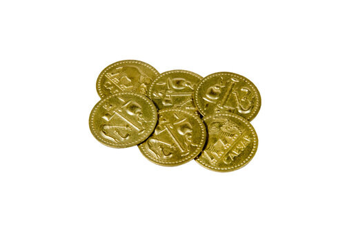 Coins: Roman Jumbo 35mm Piece Pack (6)