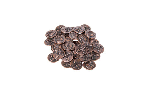 Coins: Egyptian Tiny 15mm Piece Pack (18)