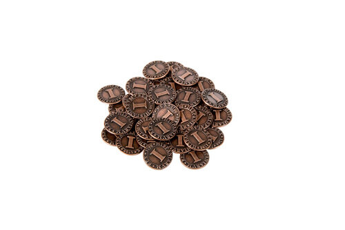 Coins: Pirate Doubloons Tiny 15mm Piece Pack (18)