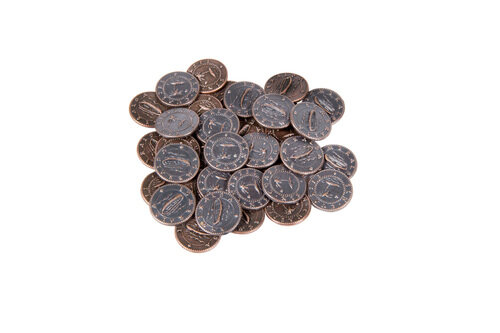 Coins: Pirate Ships Tiny 15mm Piece Pack (18)