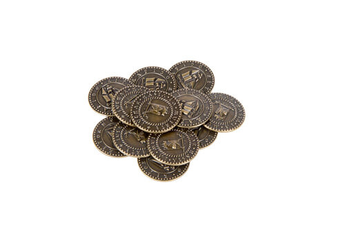 Coins: Pirate Ships Medium 25mm Piece Pack (12)