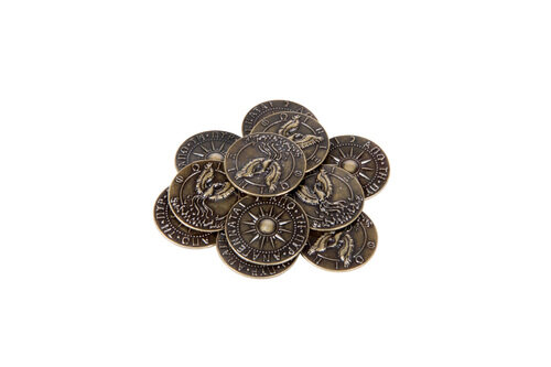 Coins: Mythological Creatures Medium 25mm Piece Pack (12)