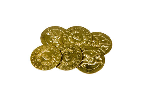 Coins: Mythological Creatures Jumbo 35mm Piece Pack (6)