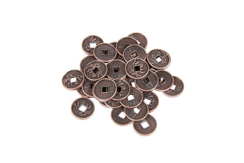 Coins: Japanese Tiny 15mm Piece Pack (18)