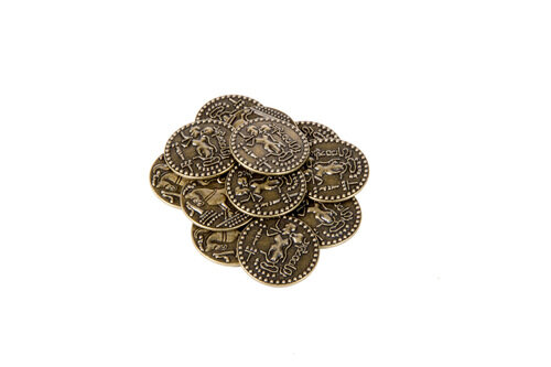 Coins: Indian Medium 25mm Piece Pack (12)
