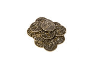 Coins: Indian Medium 25mm Piece Pack (12)