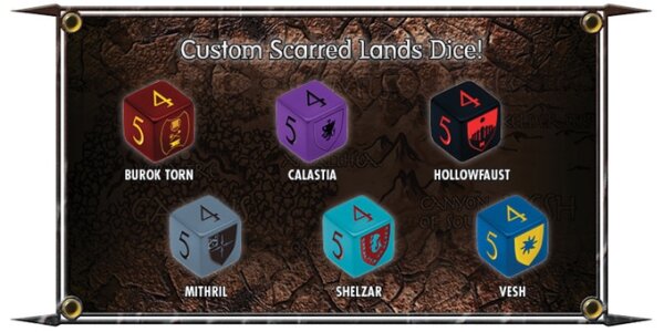 Scarred Lands: Dice (EN)
